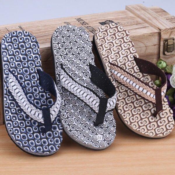 15a9a444-f8b5-402d-902f-47217e115584.jpg Spiral Pattern Beach Non-slip Slippers