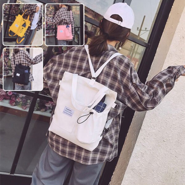 Students Handbag With Pockets