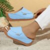 254efcd4-685f-44ea-8787-aac4339482cc.jpg Summer Wedge Slides Slippers