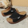 50051c22-68cc-43d8-9711-d351f82567f7.jpg Summer Wedge Slides Slippers