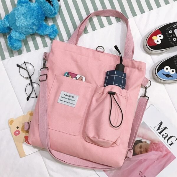 Students Handbag With Pockets
