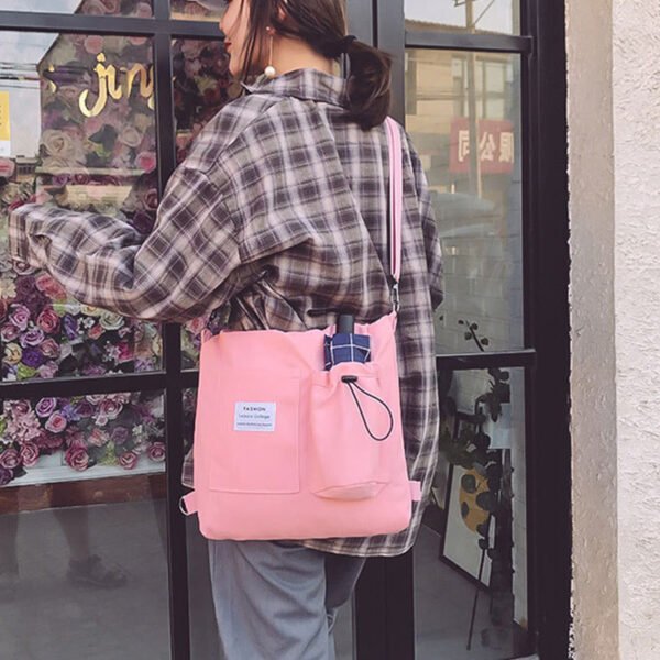 Students Handbag With Pockets