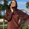Muslim  Satin Stitching Fashion Dress