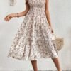 fd5840ae-63a8-4e50-8780-3b3995a76702.jpg Floral Print Layered Hem Dress Maxi